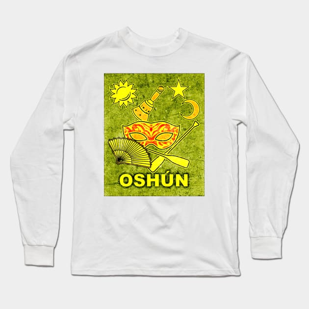 Oshun Long Sleeve T-Shirt by Korvus78